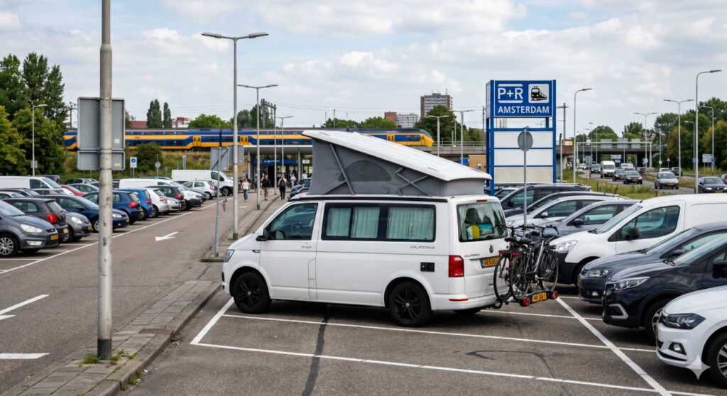 Parken in Amsterdam mit Camper & Wohnmobil: Sicher parken