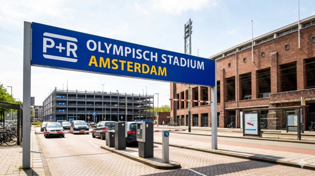 P+R Olympisch Stadion: Anfahrt, ÖPNV-Regeln und Tipps