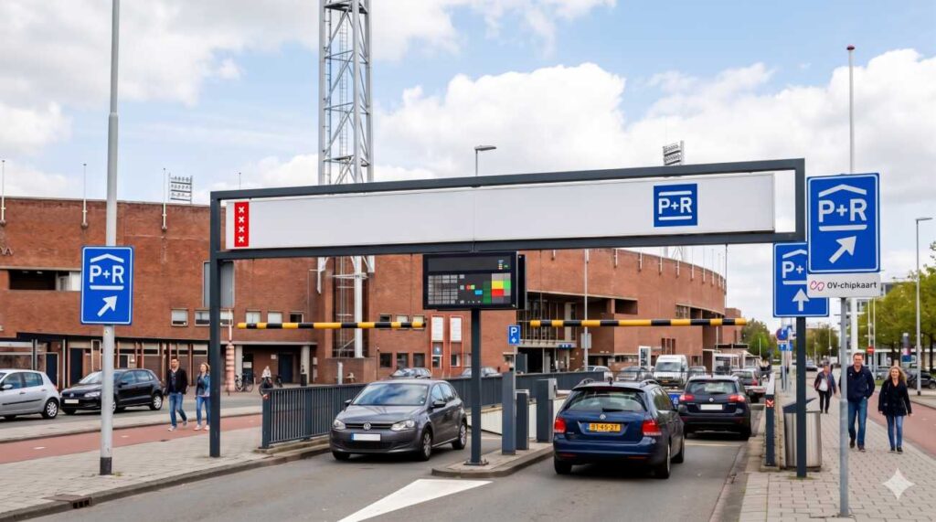 P+R Olympisch Stadion: Anfahrt, ÖPNV-Regeln und Tipps