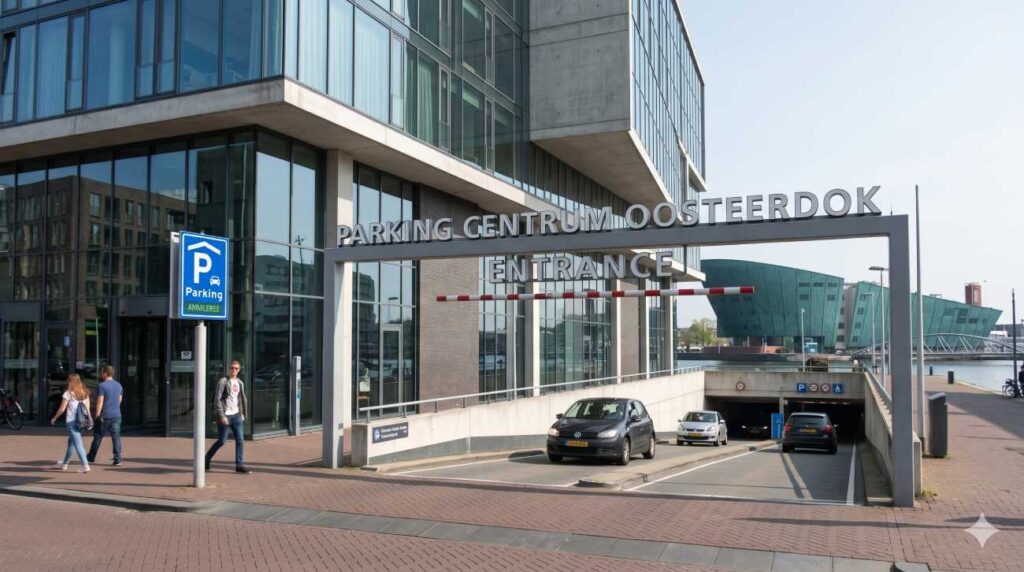 Parken am NEMO Science Museum: Günstig parken