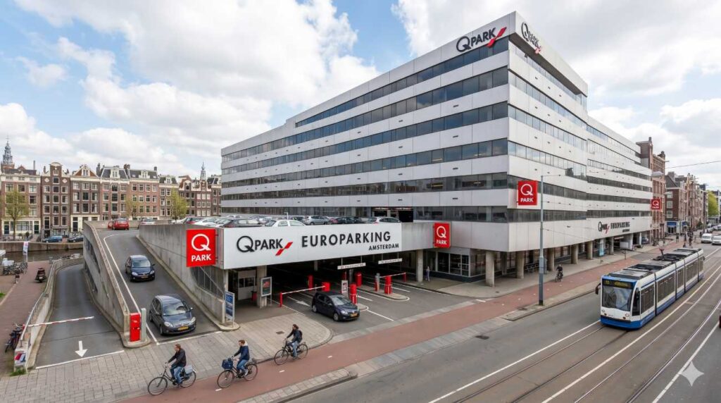 Q-Park Europarking Amsterdam: Parkplatz am Jordaan-Viertel
