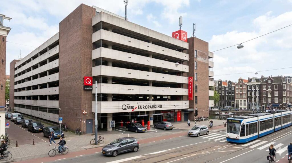 Q-Park Europarking Amsterdam: Parkplatz am Jordaan-Viertel