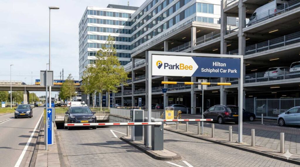 Parken am Flughafen Schiphol Amsterdam