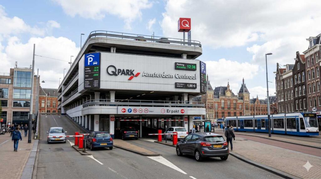 Q-Park Amsterdam Centraal Car park: Preise und Infos