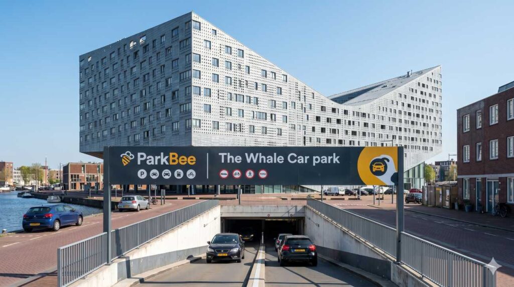 ParkBee The Whale: Garantierter Parkplatz in Amsterdam